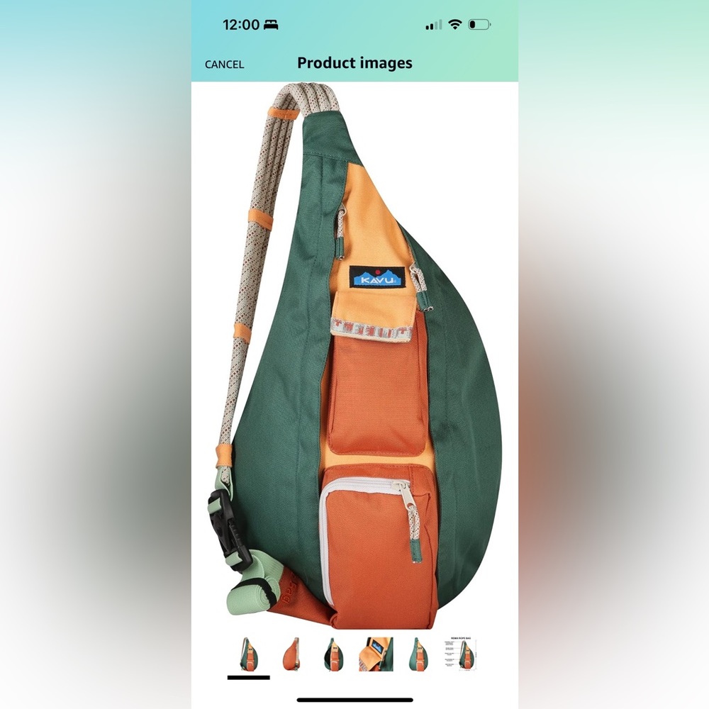 KAVU Rope Remix Bag Crossbody Backpack - Russet Valley